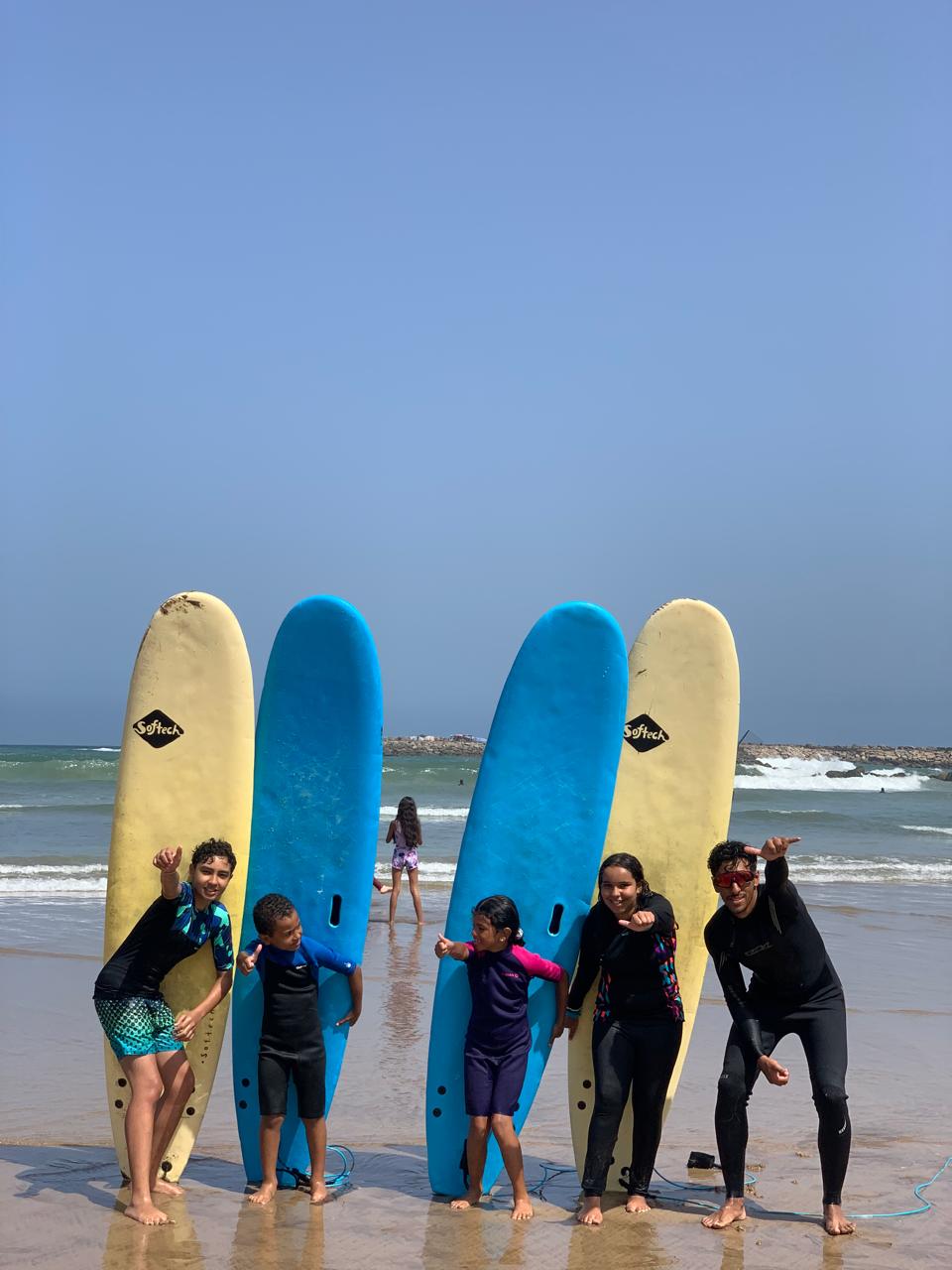 Cours de surf privatisé